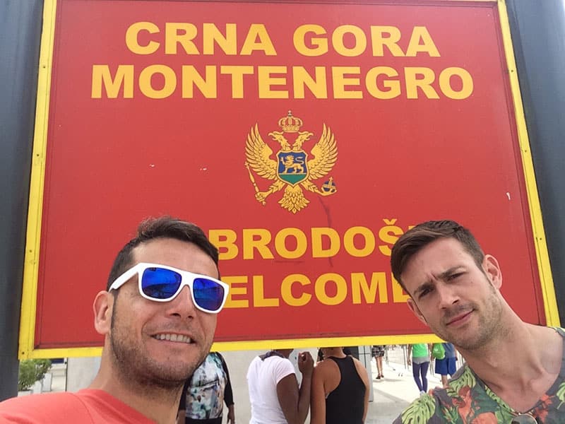 Selfie en Gora Montenegro